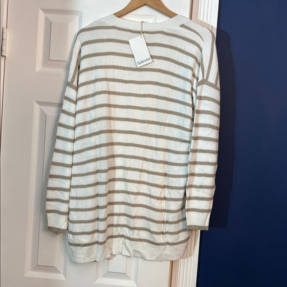 SPLENDID Luna Stripe Cardigan In Multi - NWT - Picture 4 of 4